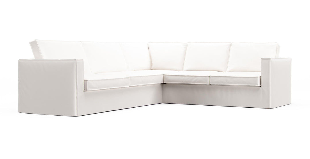 Karlstad Corner Sofa Cover - Care+ Canvas Sage
