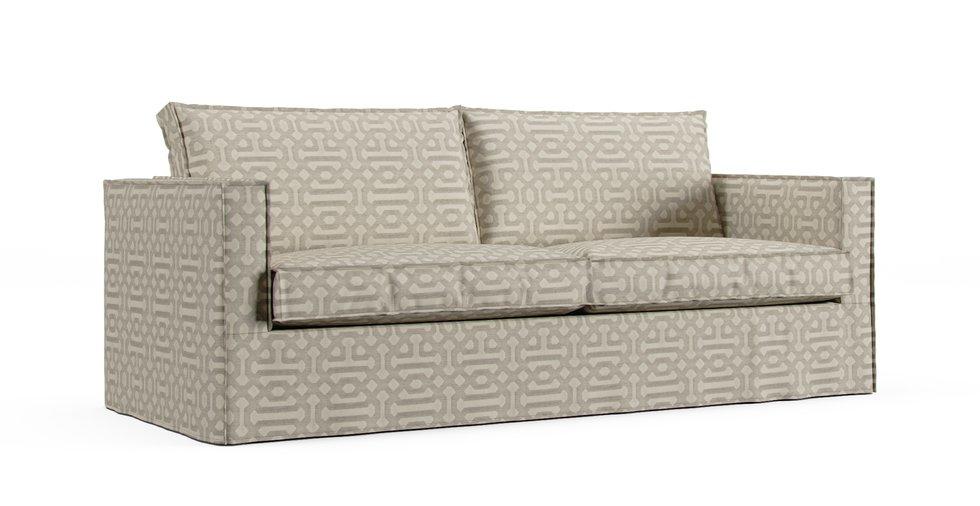 Sunbrella® Fretwork Pewter