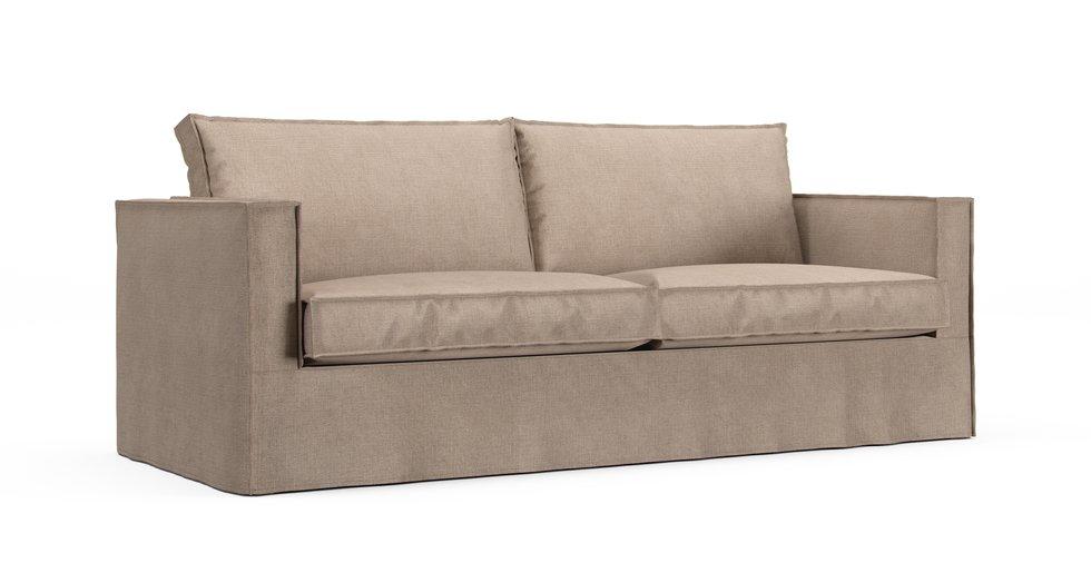 Mod Basketweave Flax