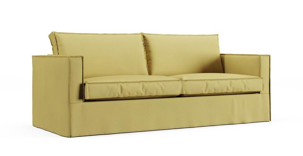 Karlstad 3 Seater Sofa Cover - Care+ Tweed Amber