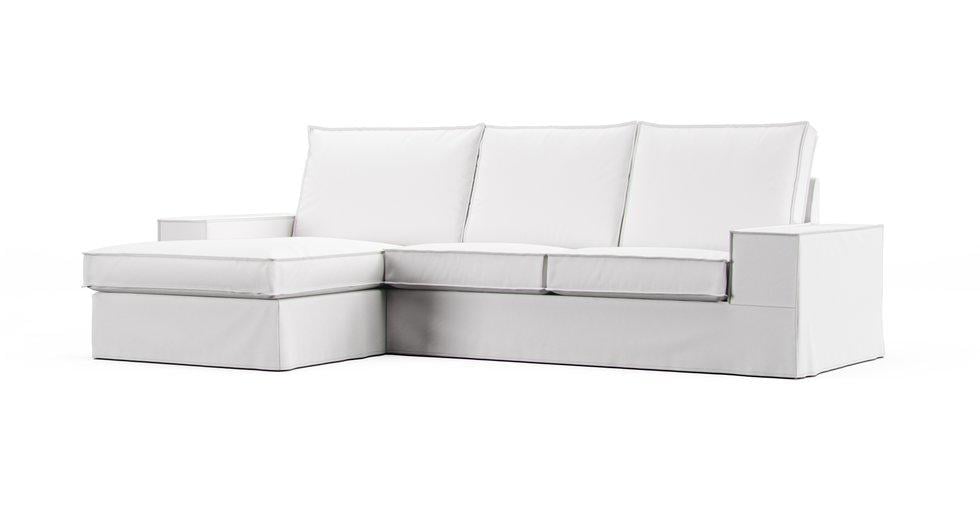 IKEA Kivik Loveseat with Chaise Sofa Cover | Comfort Works 