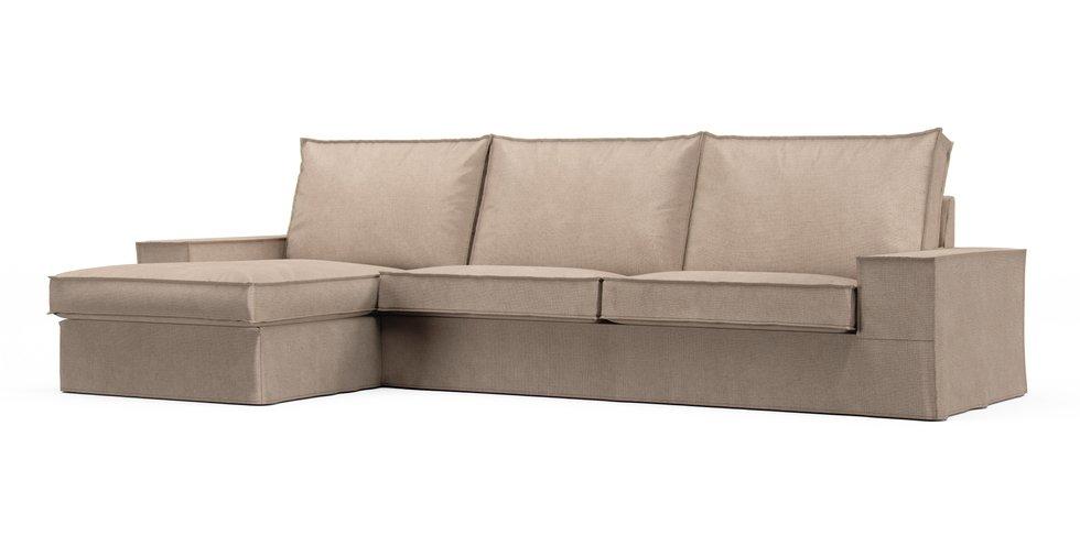 Mod Basketweave Flax