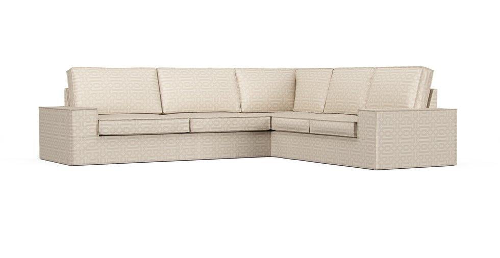 Sunbrella® Fretwork Flax