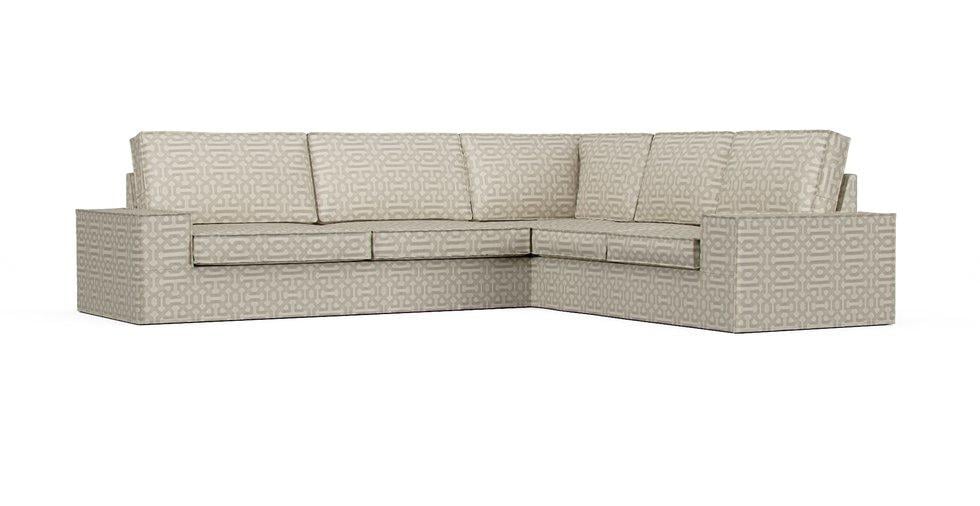 Sunbrella® Fretwork Pewter