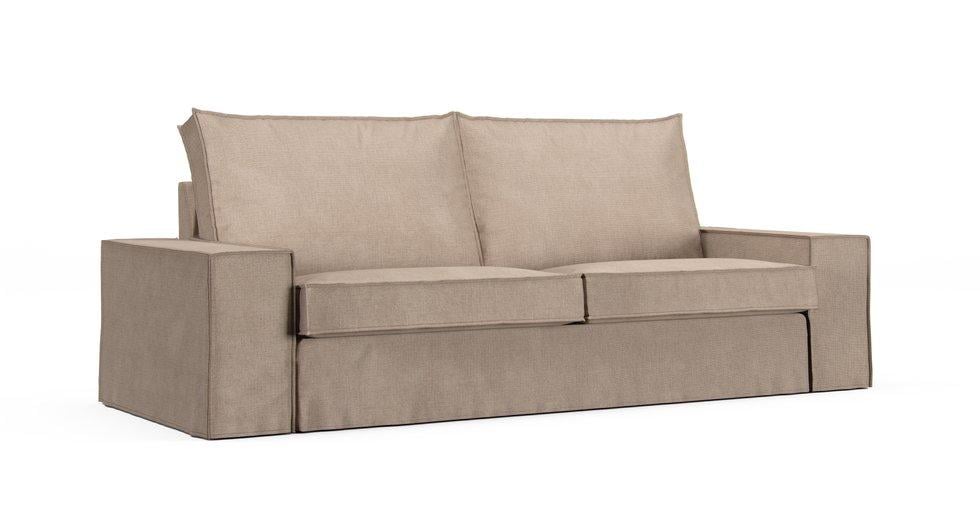 Mod Basketweave Flax