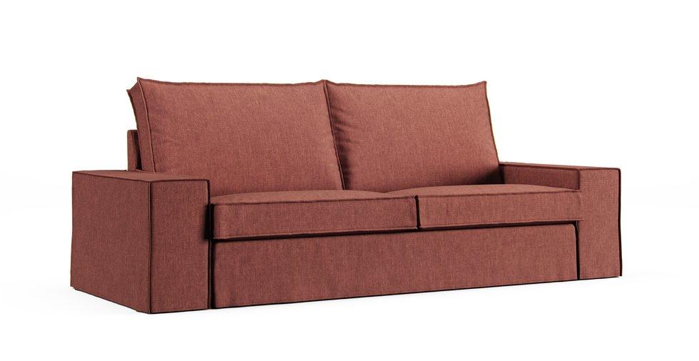 Kivik Sofa Bed Cover - Care+ Tweed Sunset