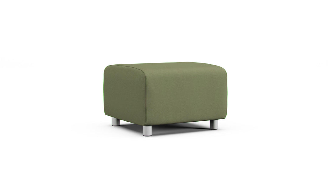 Klippan Footstool Cover - Care+ Canvas Sage