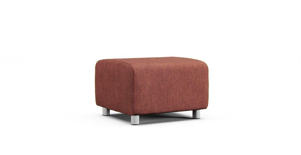 Klippan Footstool Cover - Care+ Tweed Sunset