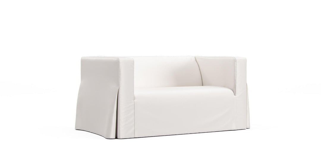 Klippan 2 Seater Sofa Cover - Care+ Canvas Ash