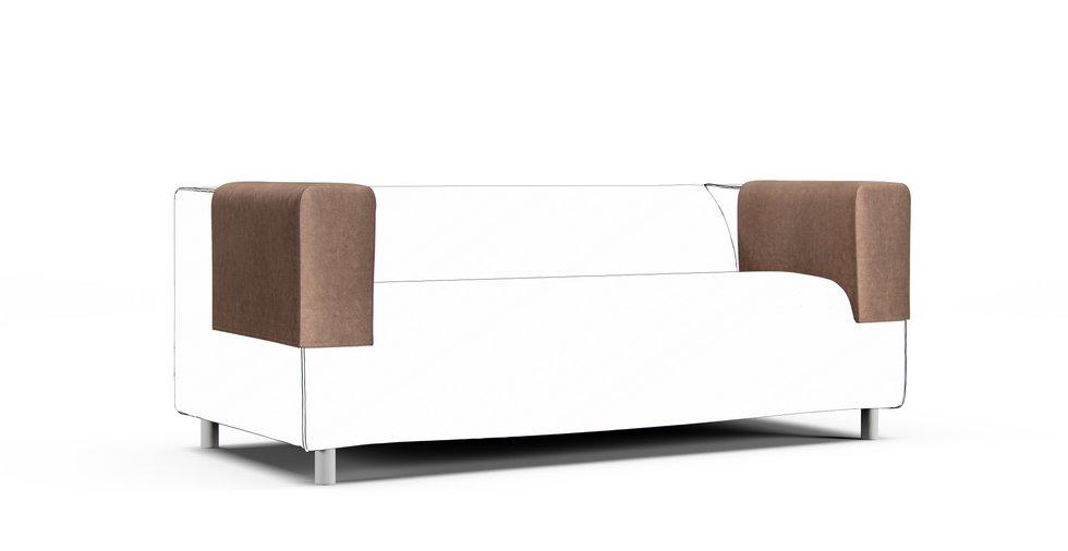 Klippan Armrest Protector Covers — Add On - Signature Velvet Hazel