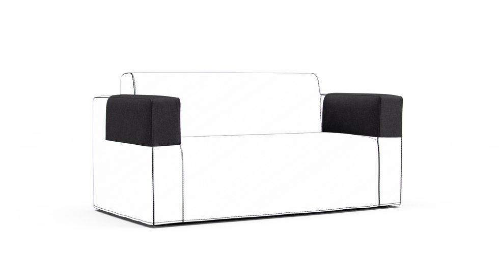 Klobo Armrest Protector Covers — Add On - Everyday Weave Storm