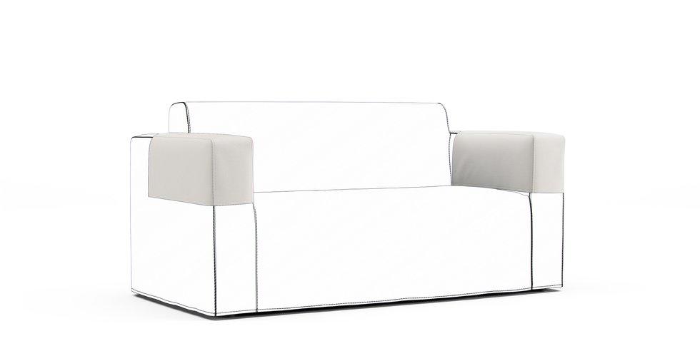 Klobo Armrest Protector Covers — Add On - Everyday Weave Cream