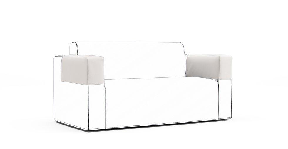 Klobo Armrest Protector Covers — Add On - Signature Microfiber Cream