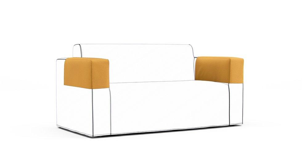 Klobo Armrest Protector Covers — Add On - Mod Boucle Amber