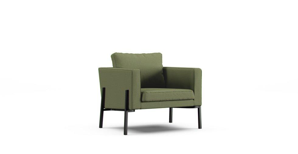 Koarp Armchair Cover - Care+ Canvas Sage