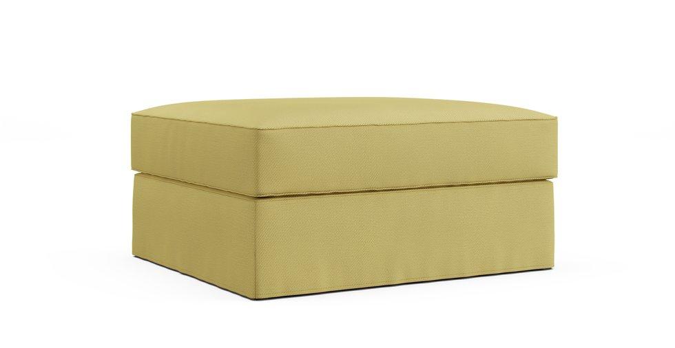 Kramfors Footstool Cover - Care+ Tweed Amber