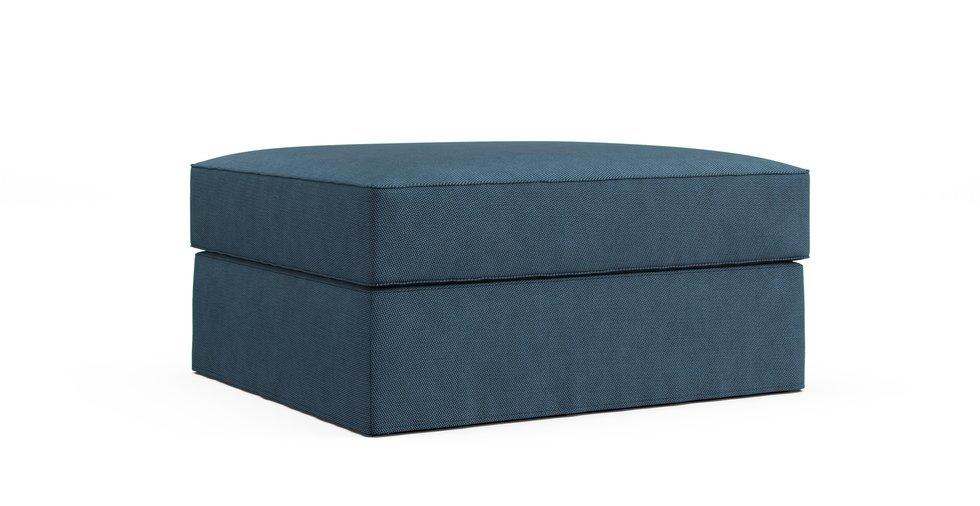 Kramfors Footstool Cover - Care+ Tweed Teal