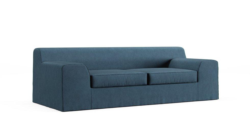 Kramfors 3 Seater Sofa Cover - Care+ Tweed Teal