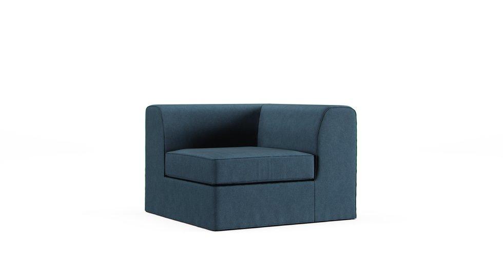 Kramfors Corner Unit Cover - Care+ Tweed Teal