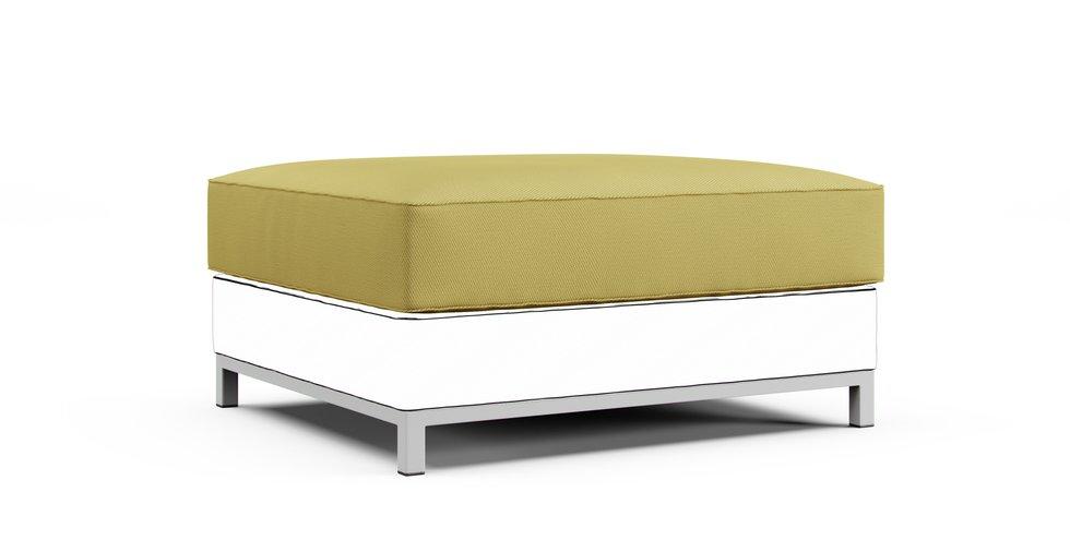 Kramfors Footstool Cushion Cover Only - Care+ Tweed Amber