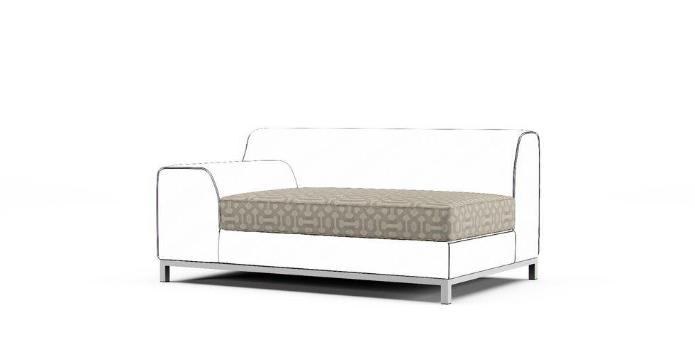 Sunbrella® Fretwork Pewter