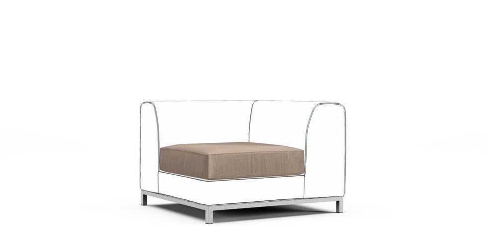 Mod Basketweave Flax