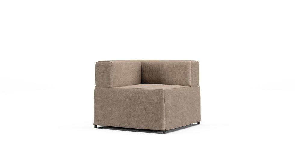 Mod Basketweave Flax