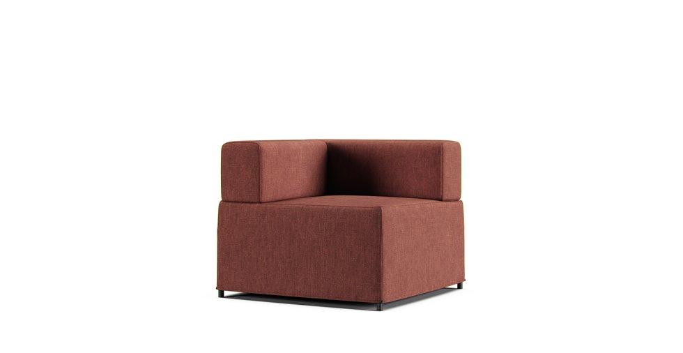 Kungshamn Corner Module Slipcover - Care+ Tweed Sunset