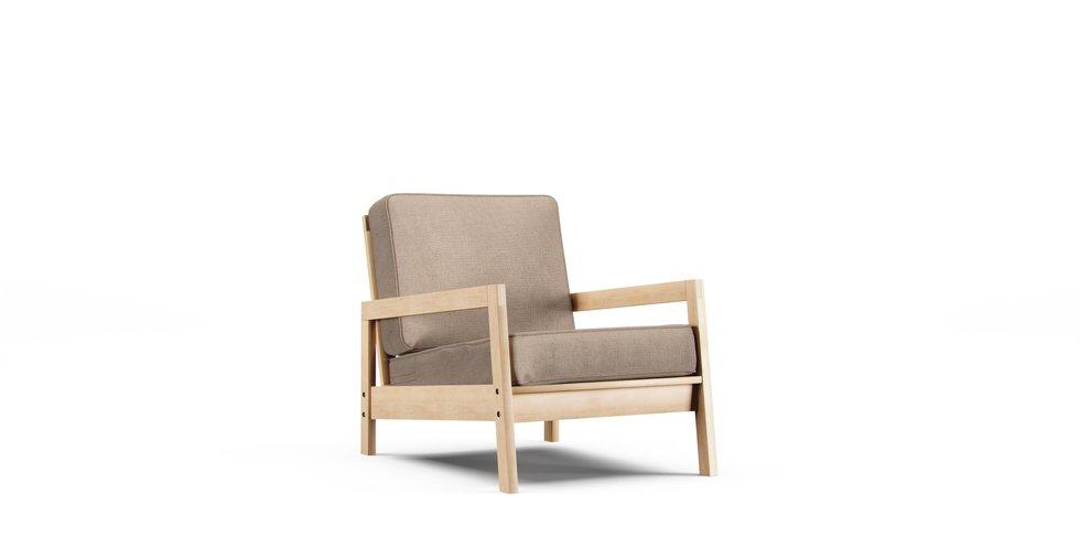 Mod Basketweave Flax