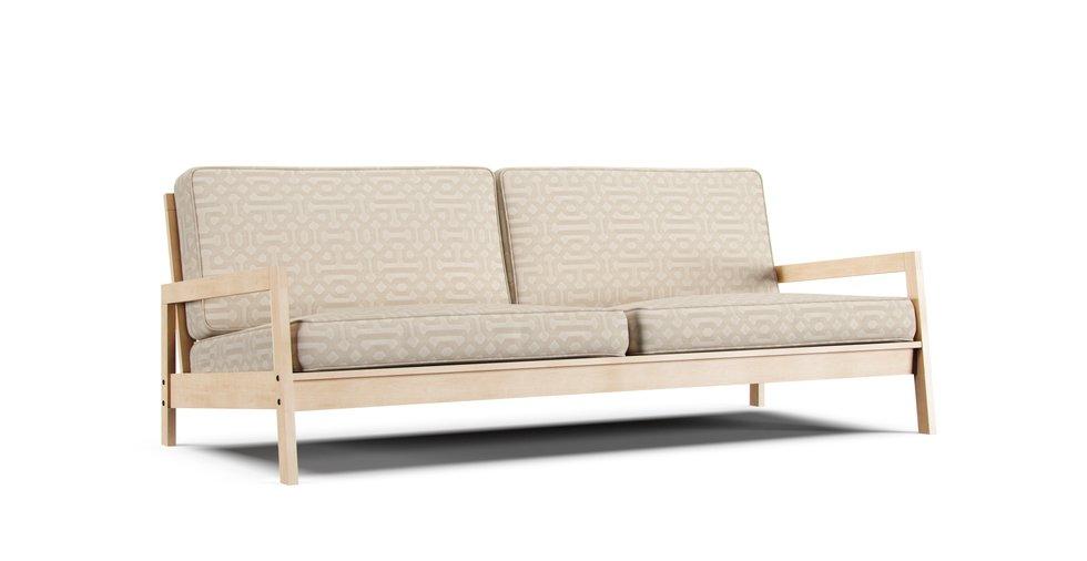 Sunbrella® Fretwork Flax