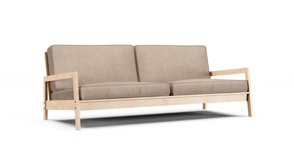 Mod Basketweave Flax