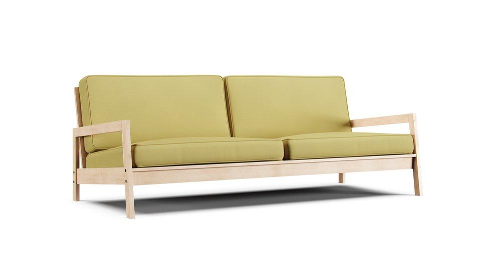 Lillberg Sofa Bed Cover - Care+ Tweed Amber