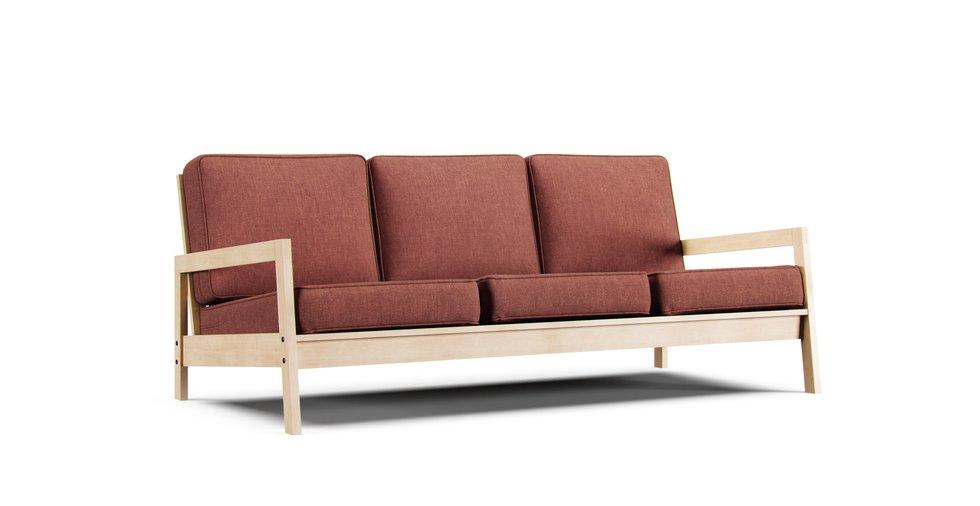 Lillberg 3 Seater Sofa Cover - Care+ Tweed Sunset