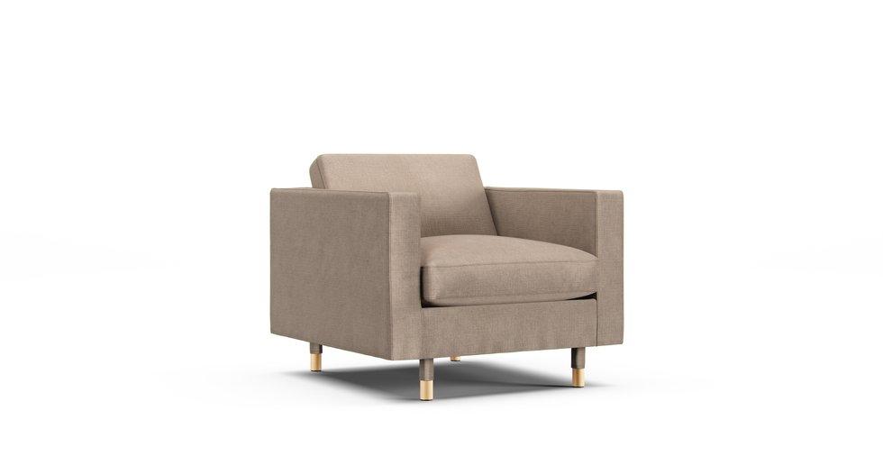 Mod Basketweave Flax