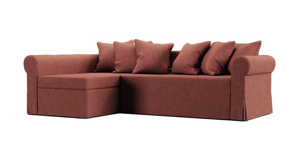 Moheda Sofa Bed Chaise Cover - Care+ Tweed Sunset