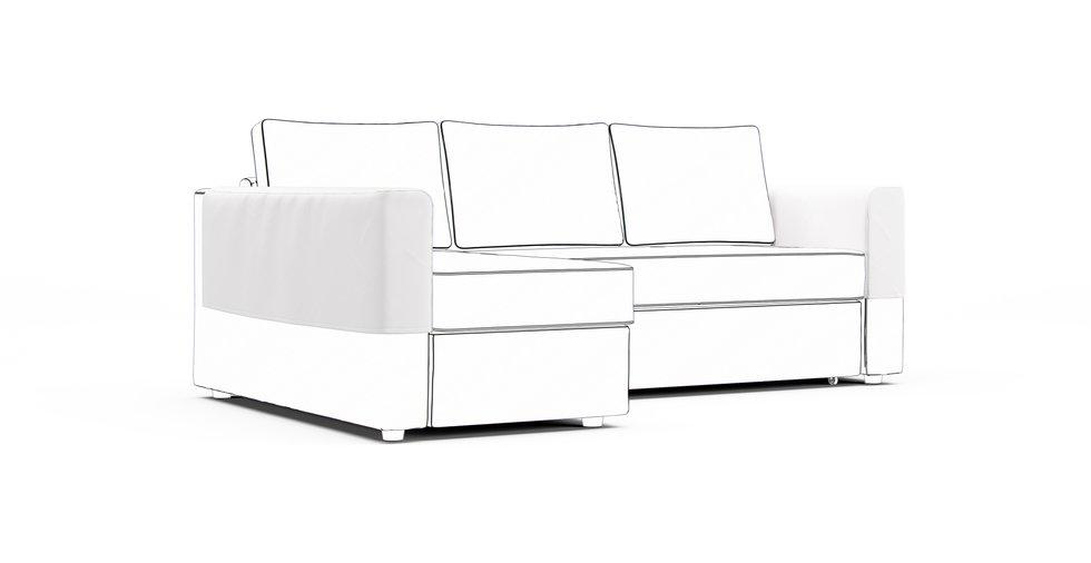 Manstad Chaise Armrest Protector Covers