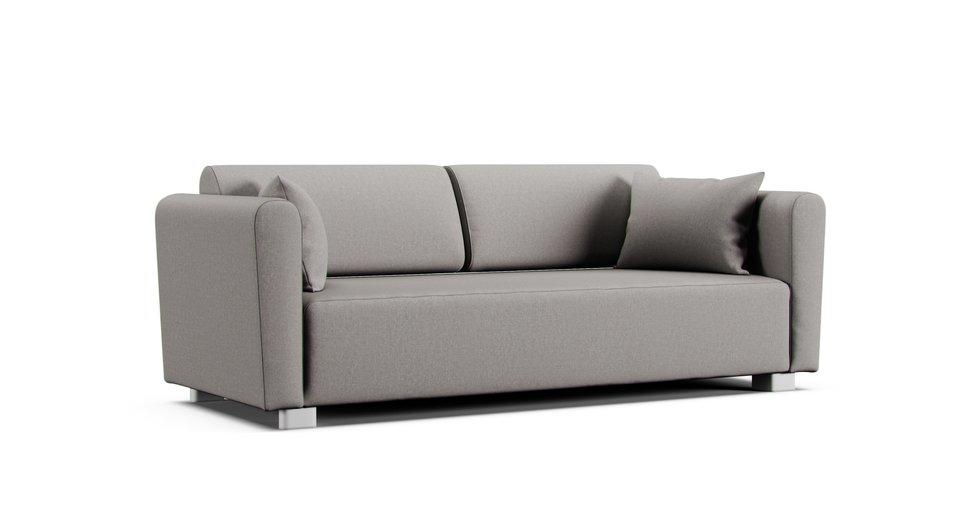 Mysinge 2 Seater Sofa Cover - Care+ Canvas Ash