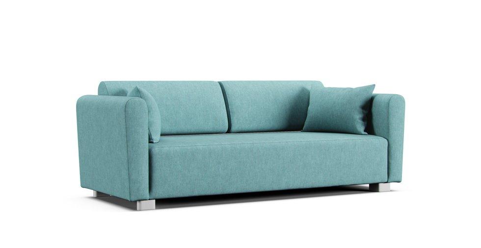 Mysinge 2 Seater Sofa Cover - Care+ Tweed Mineral Blue