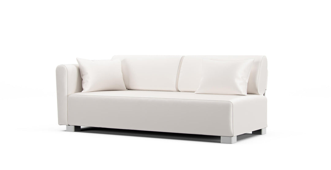 Mysinge 2 Seater 1 Armrest Left or Right Sofa Cover - Care+ Canvas Sage