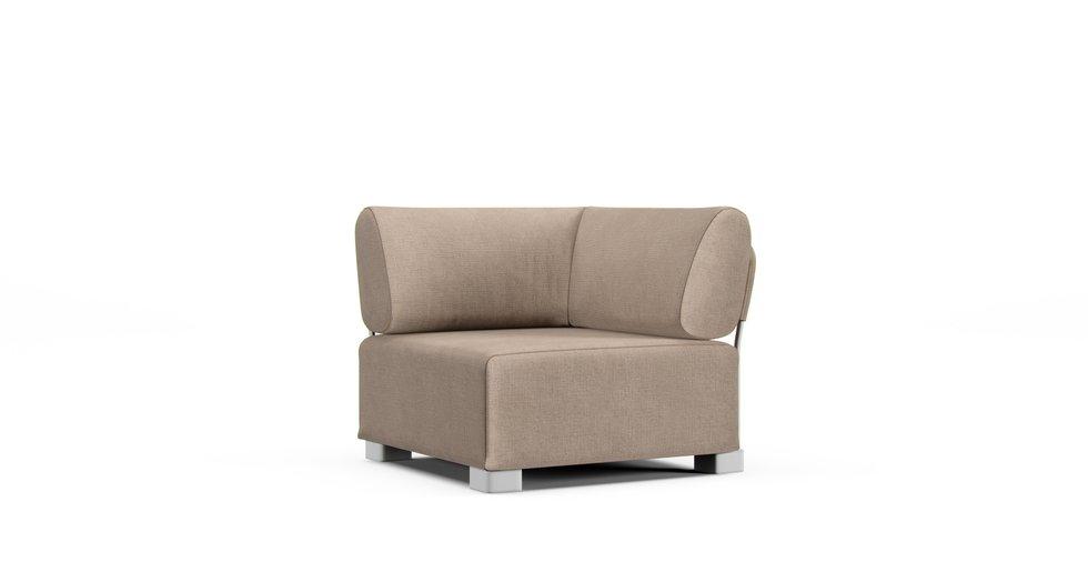 Mod Basketweave Flax