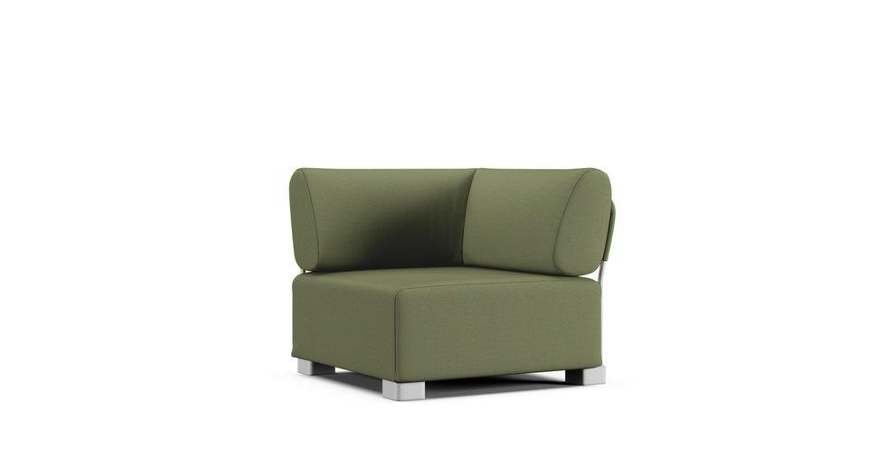 Mysinge Corner Module Sofa Cover - Care+ Canvas Sage