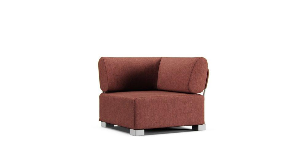 Mysinge Corner Module Sofa Cover - Care+ Tweed Sunset