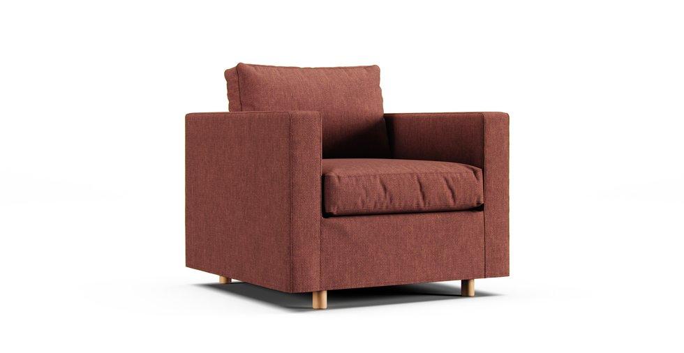 Morabo Armchair Cover - Care+ Tweed Sunset