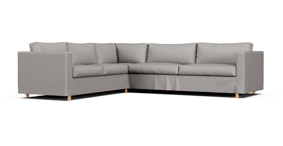 Morabo 5-Seat Sectional Cover - Care+ Canvas Ash