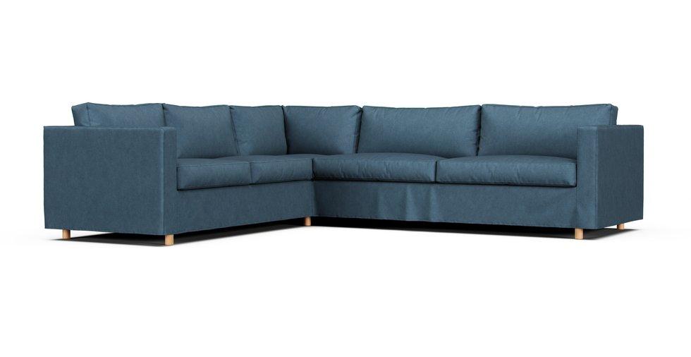 Morabo 5-Seat Sectional Cover - Care+ Tweed Teal