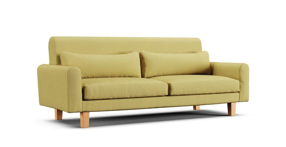 Nikkala 3 Seater Sofa Cover - Care+ Tweed Amber