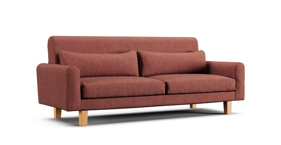 Nikkala 3 Seater Sofa Cover - Care+ Tweed Sunset