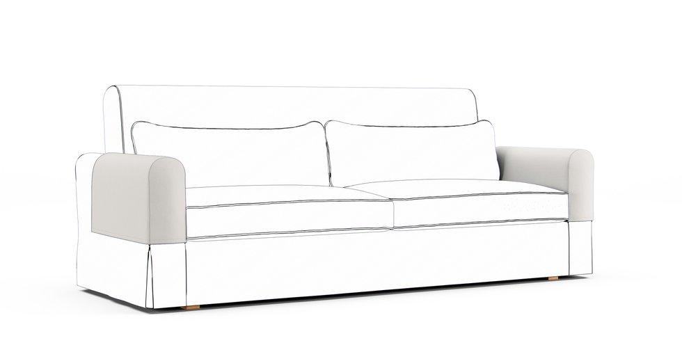 Nikkala Armrest Protector Covers — Add On - Everyday Weave Cream