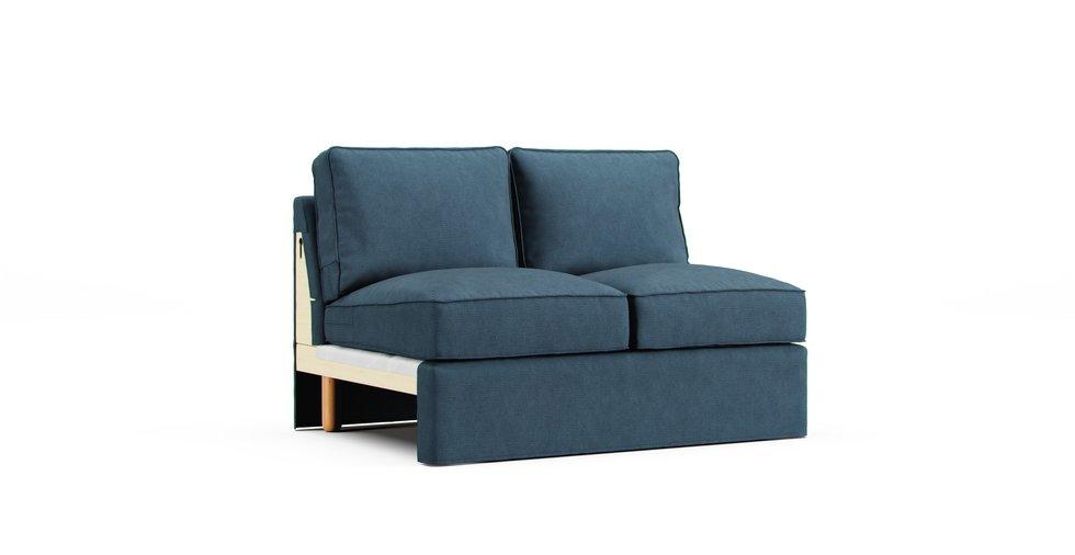 Norsborg Two-seat Section Cover Only - Care+ Tweed Teal