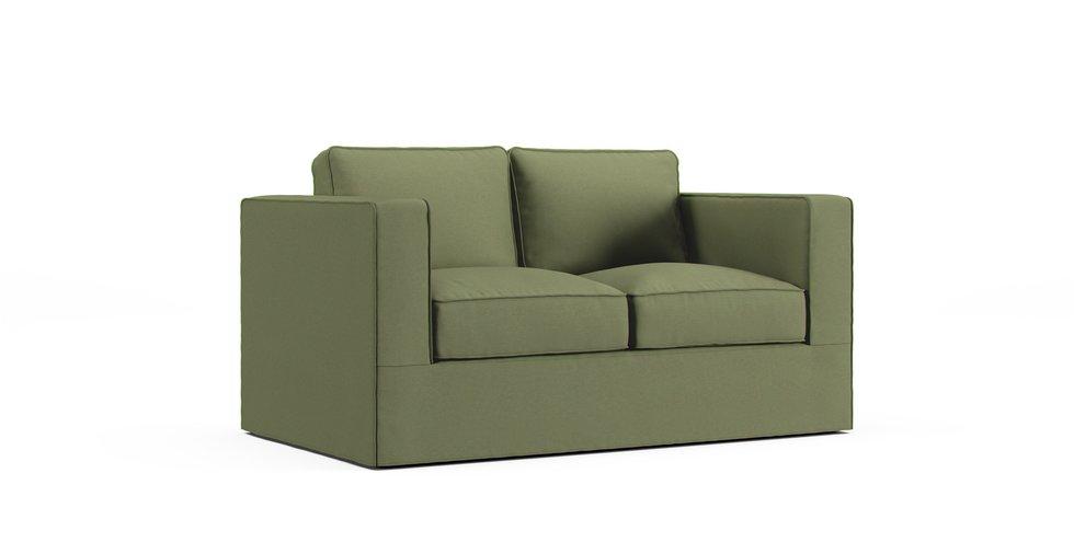 Norsborg Two-seat Sofa Cover - Care+ Canvas Sage